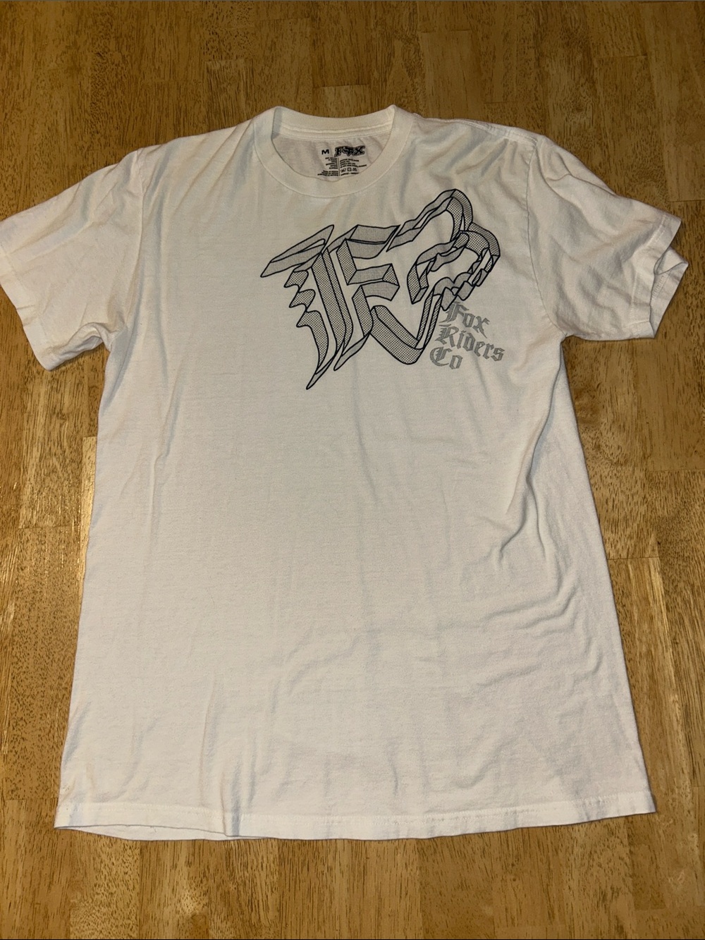 Fox Racing White Graphic Logo T-Shirt